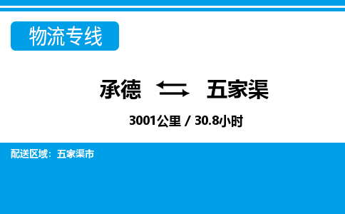承德到五家渠物流公司-新疆专线要多久时间「高效准时」